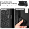 Coque pour Realme Note 60 Case, Étui de Protection à Rabat en Cuir Premium [Fente pour Carte] [Fonction Support], Compatible ave