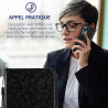 Coque pour Realme Note 60 Case, Étui de Protection à Rabat en Cuir Premium [Fente pour Carte] [Fonction Support], Compatible ave