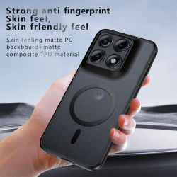 Coque pour Motorola Edge 70 Pro 5G avec Aimant Intégré, Protection Anti-Choc et Anti-Rayure, Design Antidérapant - Housse Magnét