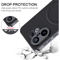 Coque pour Vivo X200 FE 5G avec Aimant Intégré, Protection Anti-Choc et Anti-Rayure, Design Antidérapant - Housse Magnétique pou