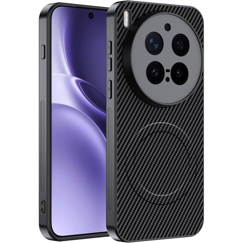 Coque pour Vivo X300 Pro 5G avec Aimant Intégré, Protection Anti-Choc et Anti-Rayure, Design Antidérapant - Housse Magnétique po