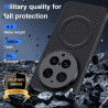 Coque pour Vivo X300 Ultra 5G pour MagSafe, Anti Choc Et Anti Rayures, Côtés Antidérapants, Boutons Précis, Design Fibre De Carb