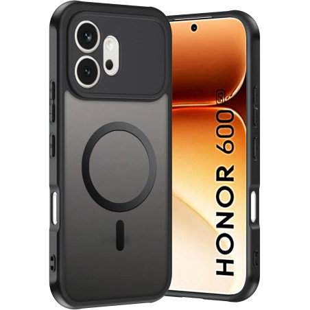 Coque pour Honor 600 5G avec Aimant Intégré, Protection Anti-Choc et Anti-Rayure, Design Antidérapant - Housse Magnétique pour H