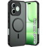 Coque pour Honor 600 Lite avec Aimant Intégré, Protection Anti-Choc et Anti-Rayure, Design Antidérapant - Housse Magnétique pour