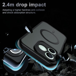 Coque pour Honor 600 Lite avec Aimant Intégré, Protection Anti-Choc et Anti-Rayure, Design Antidérapant - Housse Magnétique pour