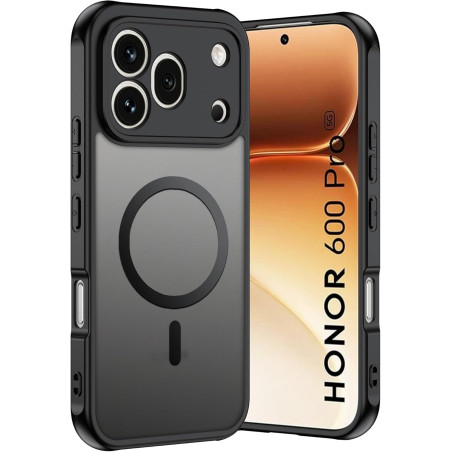 Coque pour Honor 600 Pro 5G avec Aimant Intégré, Protection Anti-Choc et Anti-Rayure, Design Antidérapant - Housse Magnétique po
