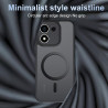 Coque pour Honor 600 Smart 5G pour MagSafe, Anti Choc Et Anti Rayures, Côtés Antidérapants, Boutons Précis, Design Fibre De Carb