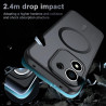 Coque pour Honor 600 Smart 5G pour MagSafe, Anti Choc Et Anti Rayures, Côtés Antidérapants, Boutons Précis, Design Fibre De Carb