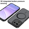 Coque pour Honor 600 Smart 5G pour MagSafe, Anti Choc Et Anti Rayures, Côtés Antidérapants, Boutons Précis, Design Fibre De Carb