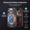 Coque de batterie pour iPhone 13/13Pro/14, étui de chargement portable ultra fin, mise à niveau 2026, 10 000 mAh, durée de vie d