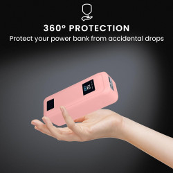 kwmobile Coque Compatible avec Anker Prime Power Bank 20000mAh 220W Coque - Housse de Protection en Silicone pour Power Bank Bat
