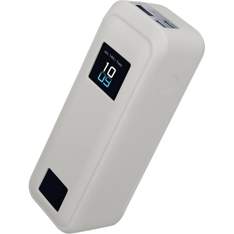 kwmobile Coque Compatible avec Anker Prime Power Bank 20000mAh 220W Coque - Housse de Protection en Silicone pour Power Bank Bat