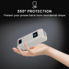 kwmobile Coque Compatible avec Anker Prime Power Bank 20000mAh 220W Coque - Housse de Protection en Silicone pour Power Bank Bat