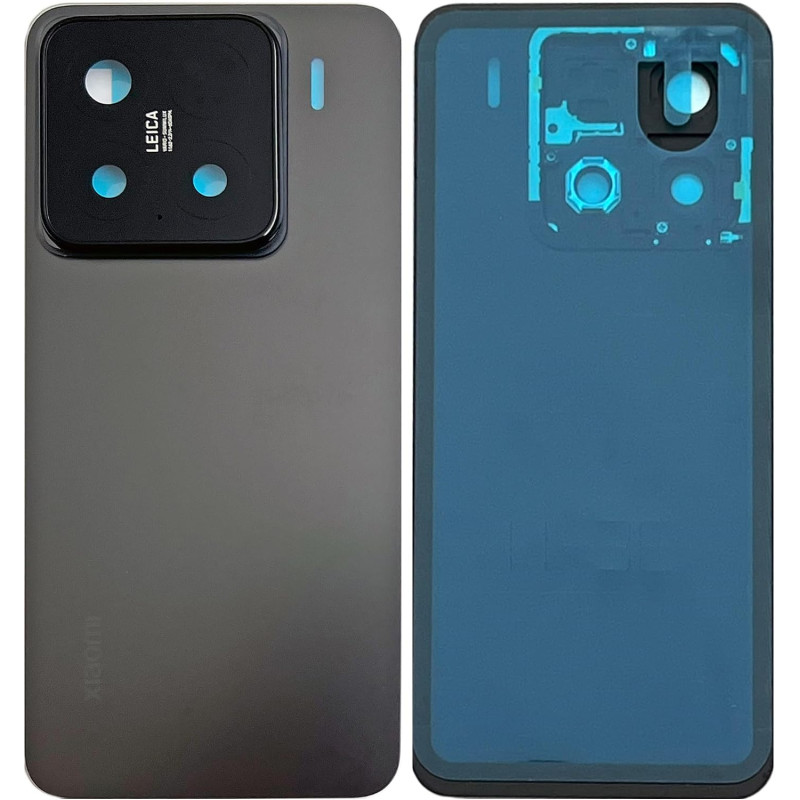 SGV Cache batterie pour Xiaomi 15 (Mi 15). Couvercle de batterie de rechange, coque arrière neuf. OEM (Noir)