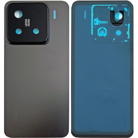 SGV Cache batterie pour Xiaomi 15 (Mi 15). Couvercle de batterie de rechange, coque arrière neuf. OEM (Noir)