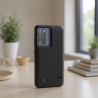 Coque batterie 5000 mAh compatible avec S20 Fe, noir mat, béquille, protection complète, 6,6 x 2,8 x 1,5 cm