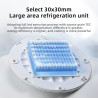 Refroidisseur de téléphone avec technologie Peltier Semiconductor et support magnétique pour une intégration transparente pendan