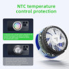 Refroidisseur de téléphone avec technologie Peltier Semiconductor et support magnétique pour une intégration transparente pendan