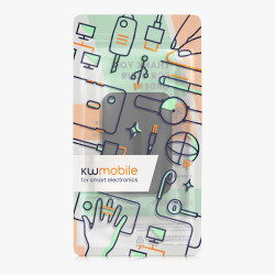 kwmobile Coque Compatible avec Anker MagGo Power Bank 10000mAh 15W Coque - Housse de Protection en Silicone pour Power Bank Batt