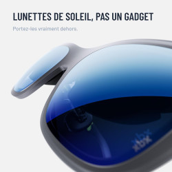 XREAL xbx a01+ AR Lunettes, Ultralégères 62g, 147" Écran Géant Portable pour Films et Jeux, Luminosité 1600 nits HDR10, USB-C DP