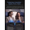 Lunettes intelligentes avec ia et bleutooth, assistant vocal chatgpt, protection uv, wi-fi, traduction en temps réel en 89 langu