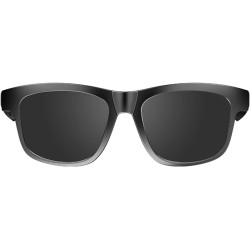Dpofirs Lunettes Audio Intelligentes pour Hommes et Femmes, Lunettes de Soleil de Sport, de Soleil BT 5.4 pour la Musique et Les
