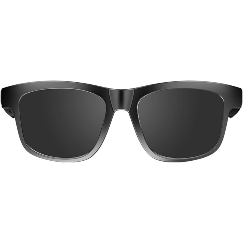 Dpofirs Lunettes Audio Intelligentes pour Hommes et Femmes, Lunettes de Soleil de Sport, de Soleil BT 5.4 pour la Musique et Les