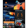 Mingtawn lunettes connectées,caméra 4k hd anti-tremblement,haut-parleurs stéréo 3d,lunettes de soleil sport polarisées uv400,lun