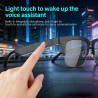 Dpofirs Lunettes intelligentes, Lunettes de Soleil pour Sports de Plein air pour Voyages, Musique et appels téléphoniques