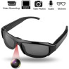 Lunettes de Soleil pour Appareil Photo, Lunettes Vidéo d'action de Sport à Objectif Grand Angle Anti-secousse 1080P, de Soleil p