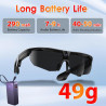 2026 Lunettes Caméra de Sport, Caméra 8 MP, Haut-parleurs Ouverts, Enregistrement Vidéo, Photo, Reconnaissance d'objets IA, Lune