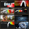 2026 Lunettes Caméra de Sport, Caméra 8 MP, Haut-parleurs Ouverts, Enregistrement Vidéo, Photo, Reconnaissance d'objets IA, Lune