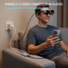 Adaptateur USB C vers AR pour lunettes Xreal/Viture/RayNeo AR pendant la charge pour Steam Deck, ROG Ally, Switch 2, DJI RC 2, i