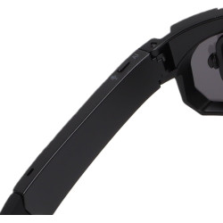 Vbestlife lunettes de cyclisme intelligentes, caméra 4k ai 8mp avec stabilisation eis à commande vocale, lunettes de sport bluet