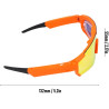 Vbestlife lunettes de cyclisme intelligentes, caméra 4k ai 8mp avec stabilisation eis à commande vocale, lunettes de sport bleut