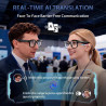 Lunettes connectées avec 8mp caméra - lunette de soleil intelligentes | avec enregistrement 1080p photo/vidéo/audio,assistant vo