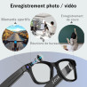 G300l beige lunettes ia caméra 8mp 1080p 32go traduction 22 langues