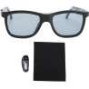 Lunettes intelligentes ai, traduction bleutooth, réduction du bruit, lentilles photochromiques réglables pour une utilisation en