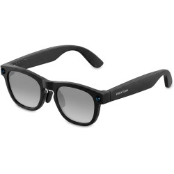 Prixton lunettes intelligentes iris avec caméra full hd 1080p, wi‑fi 6 et bleutooth, assistant ia (chatgpt), traduction en temps