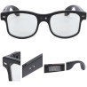 Denash Lunettes Intelligentes AI, Caméra 8MP 1200P, Lunettes de Traduction Vidéo en Temps Réel avec Lentilles de Remplacement po