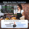 Ai lunettes intelligentes avec affichage et téléprompter,avec une bague intelligente,traduction ai et interprétation simultanée,