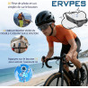 G6 Pro Lunettes AI, 8MP 1080P, Traduction, IP65, HiFi Sport Soleil (Noir)