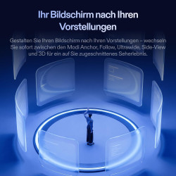 XREAL 1S AR Lunettes Bundle XREAL Hub, pour iPhone 17/16/15, Real 3D, Power und Play Adapter