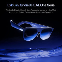 XREAL 1S AR Lunettes Bundle XREAL Hub, pour iPhone 17/16/15, Real 3D, Power und Play Adapter