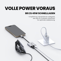XREAL 1S AR Lunettes Bundle XREAL Hub, pour iPhone 17/16/15, Real 3D, Power und Play Adapter