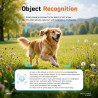 Lunettes intelligentes 4k ai, caméra 8mp, lunettes de sport bleutooth avec commande vocale, stabilisation eis, ip54 pour le cycl