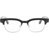 Annadue lunettes intelligentes ai, traduction en temps réel, caméra 8mp, vidéo 1080p, lunettes bleutooth 5.3 avec lentilles de c