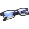 Fabater lunettes intelligentes, lunettes audio bleutooth avec verres anti-lumière bleue et commandes tactiles intelligentes, cha