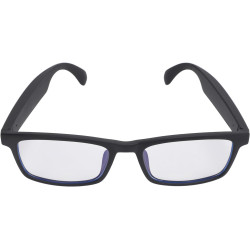 Fabater lunettes intelligentes, lunettes audio bleutooth avec verres anti-lumière bleue et commandes tactiles intelligentes, cha