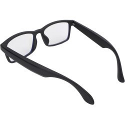 Fabater lunettes intelligentes, lunettes audio bleutooth avec verres anti-lumière bleue et commandes tactiles intelligentes, cha